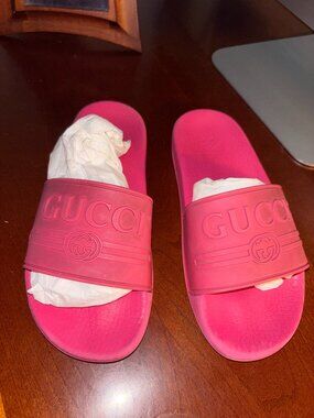 Gucci kids slides